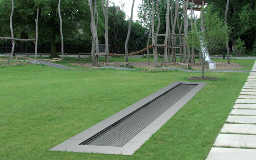 Playground Trampoline Track
